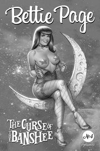 [Bettie Page: The Curse Of The Banshee #4 (Cover B Linsner) (Product Image)]