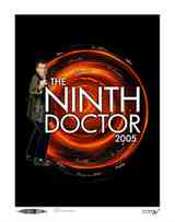 [The cover for Doctor Who: The 60th Anniversary Diamond Collection: Art Print: Ninth Doctor]