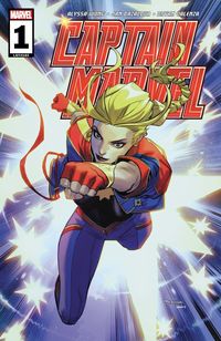 [The cover for Captain Marvel #1]