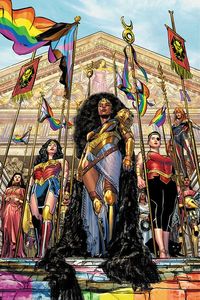 [Wonder Woman #10 (Cover D Phil Jimenez DC Pride 2024 Card Stock Variant) (Product Image)]