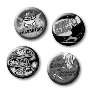 [Cartoon Network: Pin Badge Set: Classic  (Product Image)]