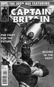 [Iron Man: Iron Age #1 (Captain Britain Joe Jusko Variant) (Product Image)]