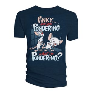 [Pinky & The Brain: T-Shirt: Are You Pondering...? (Product Image)]