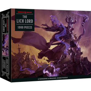 [Dungeons & Dragons: 1000-Piece Jigsaw Puzzle: The Lich Lord (Product Image)]
