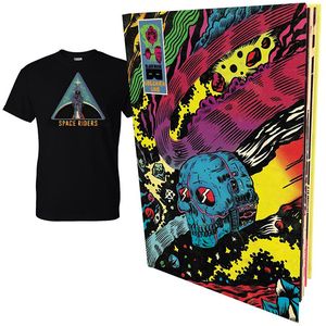 [Space Riders: Volume 1 (Hardcover & T-Shirt Bundle - Large) (Product Image)]