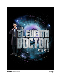 [Doctor Who: The 60th Anniversary Diamond Collection: Art Print: The Eleventh Doctor (Product Image)]
