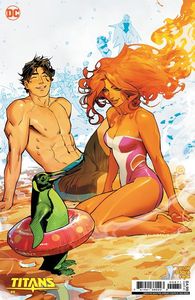 [Titans #8 (Cover D Dan Mora Sweater Weather Card Stock Variant) (Product Image)]
