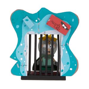 [South Park: Micro Construction Set: Professor Chaos Butters (With Holding Cell) (Product Image)]