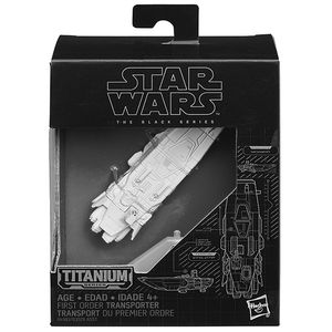 [Star Wars: The Force Awakens: Black Series Titanium Wave 2 Vehicles: First Order Transporter (Product Image)]