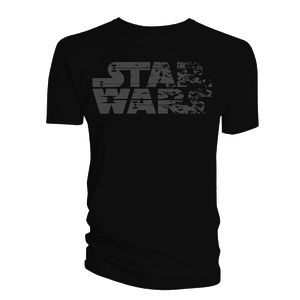 [Star Wars: The Last Jedi: T-Shirt: Star Wars Broken Logo (Product Image)]