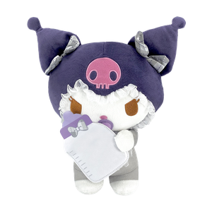 [Kuromi & Ronami Sisters: Big Plush: Kuromi (Work Diary Baby Bottle) (Product Image)]
