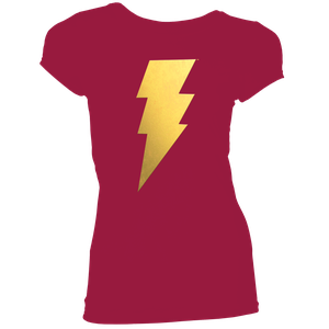 [Shazam: Fury Of The Gods: Women's Fit T-Shirt: Shazam Costume (Product Image)]