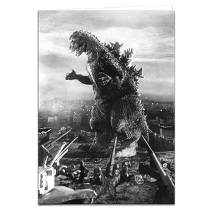 [Godzilla: Greeting Card: 1954 Battle (Product Image)]