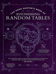 [The Game Master's Book Of Astonishing Random Tables (Hardcover) (Product Image)]