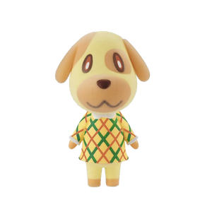 [Animal Crossing: New Horizons: Flocked Figure: Goldie (Product Image)]