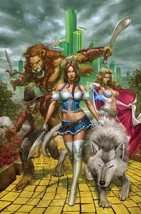 [The cover for Oz: Kingdom Of The Lost #3 (Cover A Caio Cacau)]