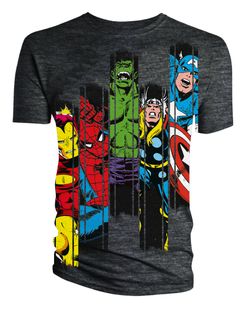 Titan Merchandise: Marvel: Marvel: T-Shirt: Iron Man, Spider-Man, Hulk ...