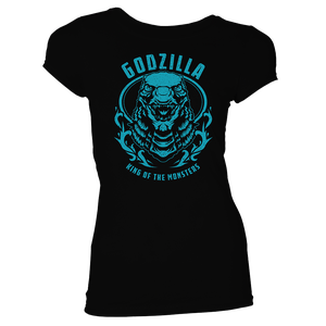 [Godzilla Vs Kong: Women's Fit T-Shirt: Godzilla King Of The Monsters (Product Image)]