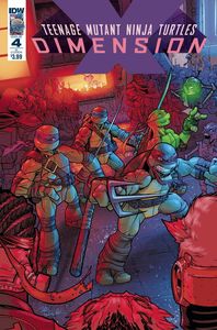 [Teenage Mutant Ninja Turtles: Dimension X #4 (Cover B Johnson) (Product Image)]