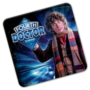 [Doctor Who: The 60th Anniversary Diamond Collection: Coaster: The Fourth Doctor (Product Image)]