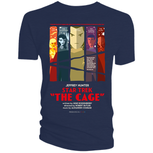 [Star Trek: The Original Series: T-Shirt: The Cage By Juan Ortiz			 (Product Image)]