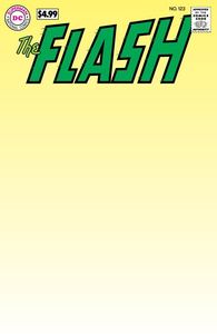 [The Flash #123 (Facsimile Edition Cover B Blank Card Stock Variant) (Product Image)]