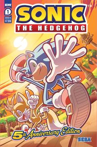 [Sonic The Hedgehog #1 (5th Anniversary Edition Cover B Stanley) (Product Image)]