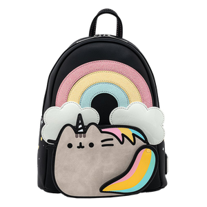 [Pusheen: Loungefly Mini Backpack: Rainbow Unicorn (Product Image)]