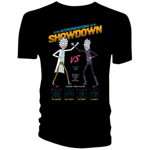 [Rick & Morty: T-Shirt: Interdimensional Showdown (Product Image)]