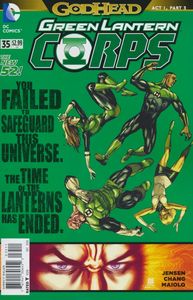 [Green Lantern Corps #35 (Godhead) (Product Image)]