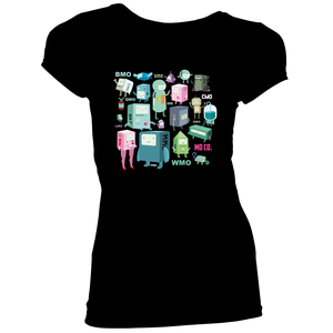 [Adventure Time: Women's Fit T-Shirt: BMO & Friends (Product Image)]