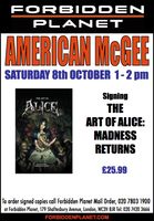 [American McGee Signing The Art of Alice: Madness Returns (Product Image)]