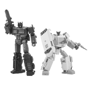 [Transformers: Generations Selects Action FIgure: Leader Optimus Prime & Deluxe Ratchet (Product Image)]