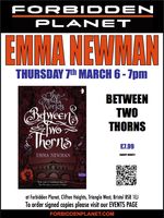 [Emma Newman Signing Between Two Thorns (Product Image)]