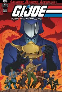 [The cover for G.I. Joe: Saturday Morning Adventures #1 (Cover A Schoening)]