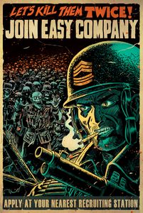 [DC Horror Presents: Sgt. Rock Vs. The Army Of The Dead #1 (Cover B Francesco Francavilla Card Stock Variant) (Product Image)]