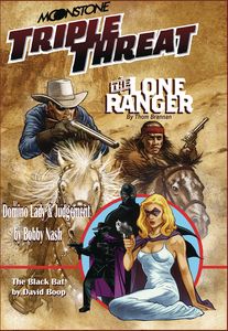 [Moonstone: Triple Threat: Lone Ranger & Domino Lady & Judgement (Product Image)]