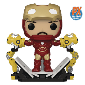 [Iron Man 2: Deluxe Pop! Vinyl Figure: Iron Man Mark IV With Gantry (PX Exclusive) (Product Image)]