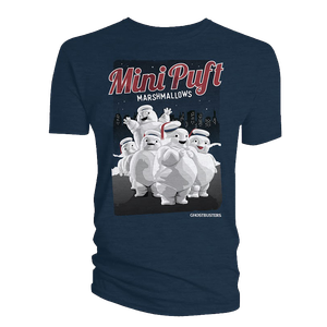 [Ghostbusters: Afterlife: T-Shirt: Mini Puft Marshmellows (Product Image)]