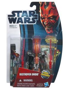 [Star Wars: Movie Heroes 2012 Action Figures: Destroyer Droid (Product Image)]