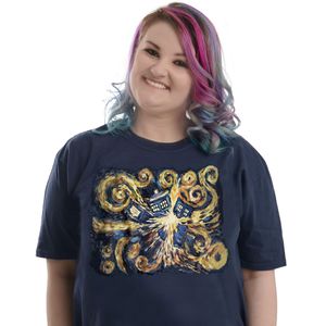 [Doctor Who: T-Shirt: The Pandorica Opens By Vincent Van Gogh (Product Image)]
