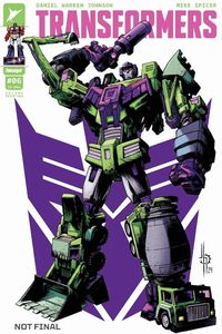 [Transformers #6 (2nd Printing Cover B Jason Howard) (Product Image)]