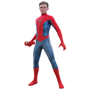 [Spider-Man: No Way Home: Hot Toys 1:6 Scale Action Figure: Spider-Man (New Red & Blue Suit) (Product Image)]