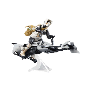 [Star Wars: The Mandalorian: Vintage Collection Action Figure: Speeder Bike With Scout Trooper & Grogu (Product Image)]
