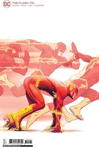 [Flash #791 (Cover B Daniel Bayliss Card Stock Variant: One-Minute War) (Product Image)]