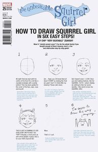 [Unbeatable Squirrel Girl #25 (Zdarsky How To Draw Variant) (Product Image)]