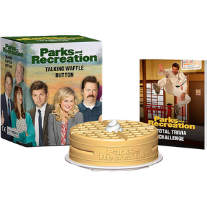 [Parks & Recreation: Talking Waffle Button (Product Image)]