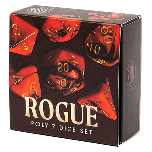 [Poly 7 Dice Set: Rogue (Product Image)]