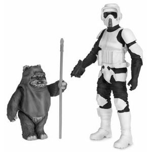 [Star Wars: Mission Series: Wave 5 Action Figures: Wicket & Biker Scout (Product Image)]