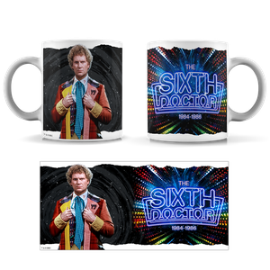 [Doctor Who: The 60th Anniversary Diamond Collection: Mug: Sixth Doctor (Product Image)]